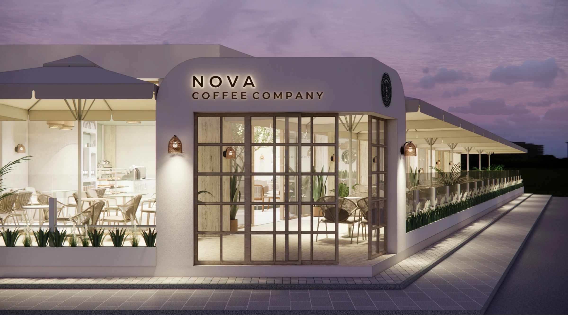 Nova Coffee Company Keşan dış mekân tasarımı